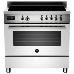 Bertazzoni Professional Series 90cm Electric Induction Single Range Cooker White